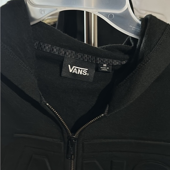 Black sweater with hood VANS - Picture 4 of 7